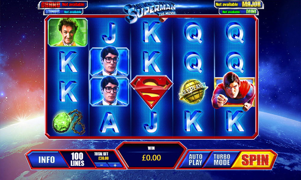superman 2 slot machine