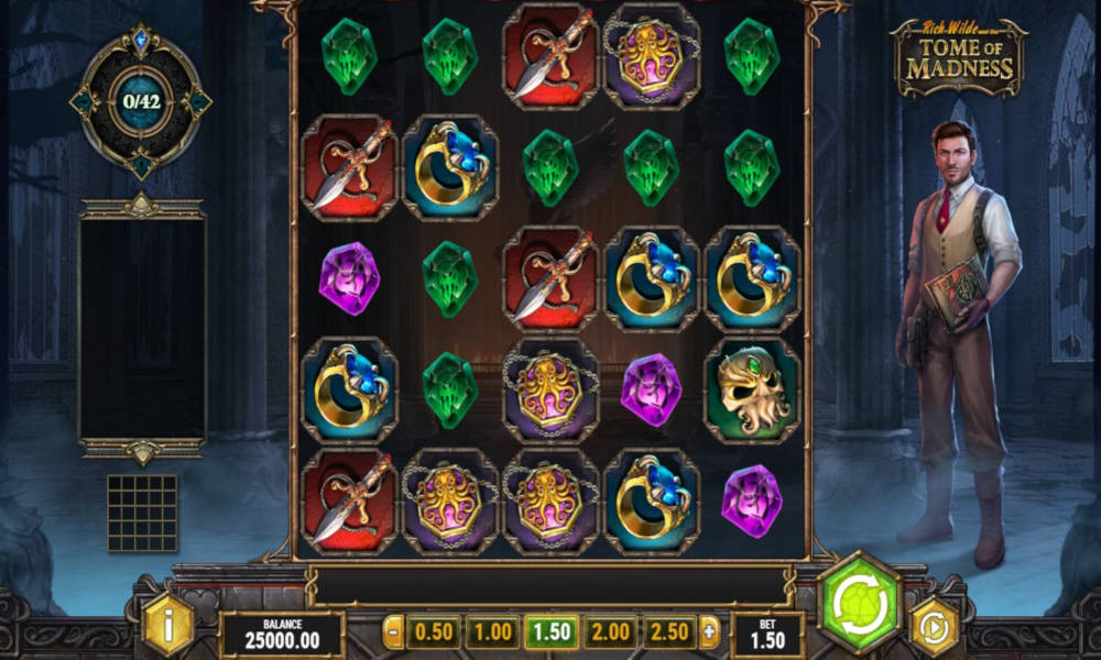 Play Tome of Madness Slot GO | Cluster Pays
